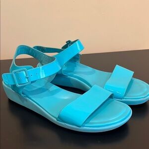 Hush Puppies Blue Women's Sandals